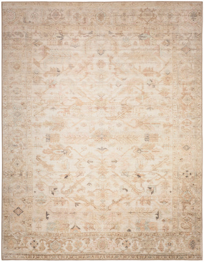 Nourison Vintage Beige Machine Washable Rug - 9' x 12'