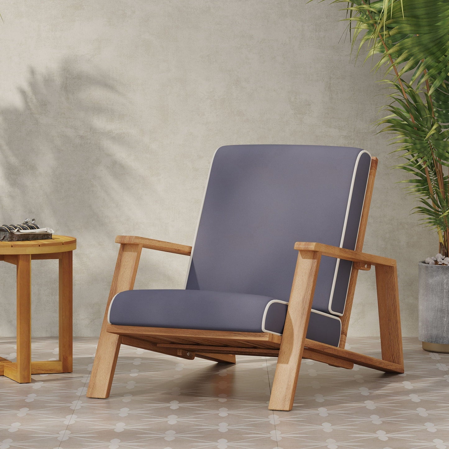 Outdoor Club Lounge Chair