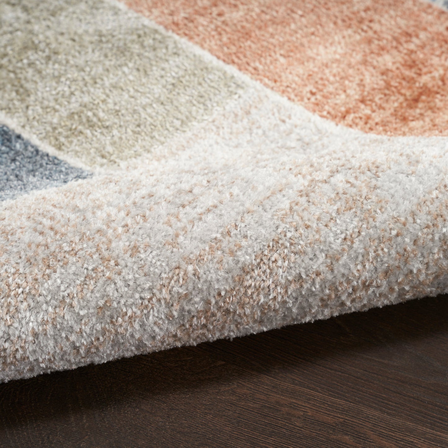 Nourison Astra Multicolor Pet Friendly Machine Washable Rug - Texture