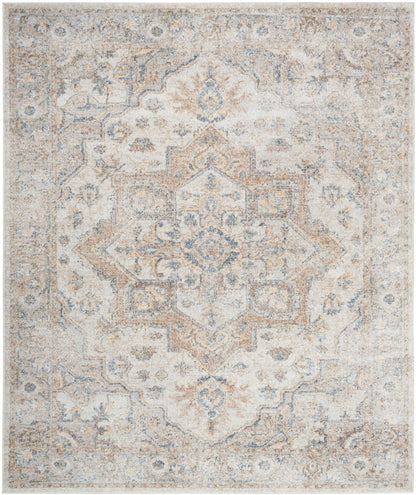 Nourison Astra Silver Grey Pet Friendly Machine Washable Rug - Main