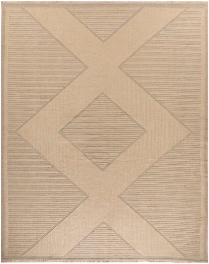 Nourison Jute Loom Woven Natural & Beige Machine Washable Rug - Main