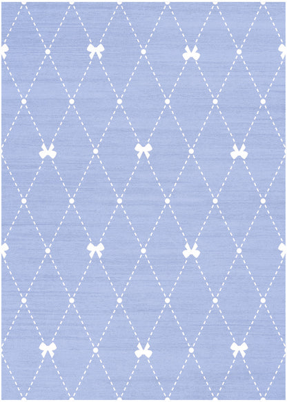 Nourison Imagination Blue Machine Washable Rug - 5' x 7'