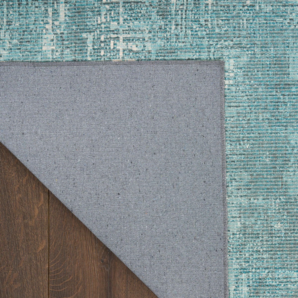 Nourison Botanical Green Machine Washable Rug - Corner