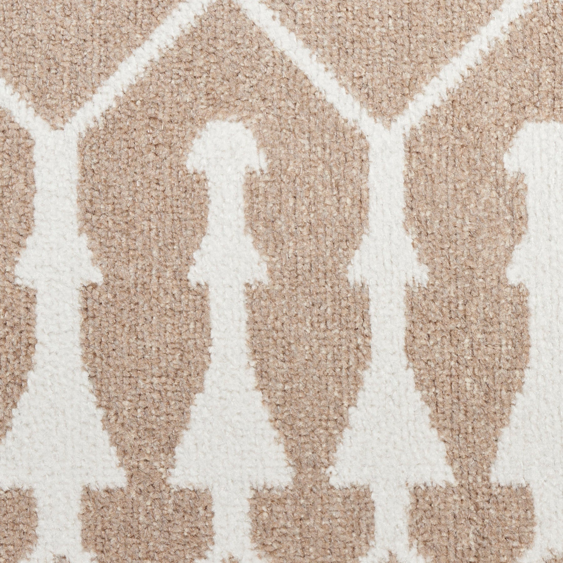 Nourison Astra Taupe Pet Friendly Machine Washable Rug - Swatch