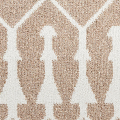 Nourison Astra Taupe Pet Friendly Machine Washable Rug - Swatch