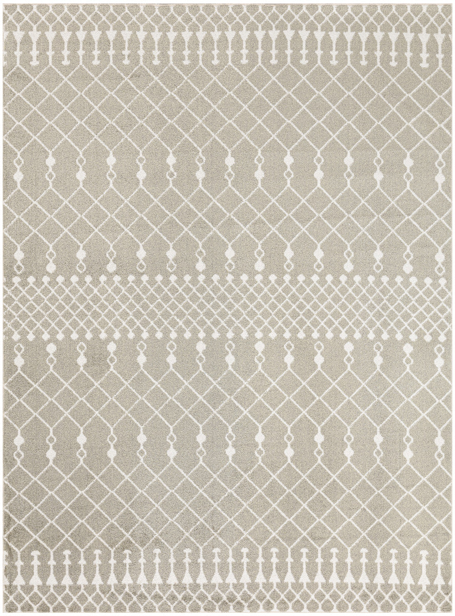 Nourison Astra Sage Pet Friendly Machine Washable Rug - 5'3" x 7'