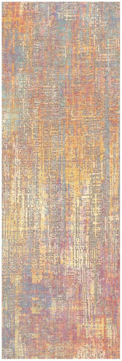 Nourison Botanical Multicolor Machine Washable Rug - 2' x 6'