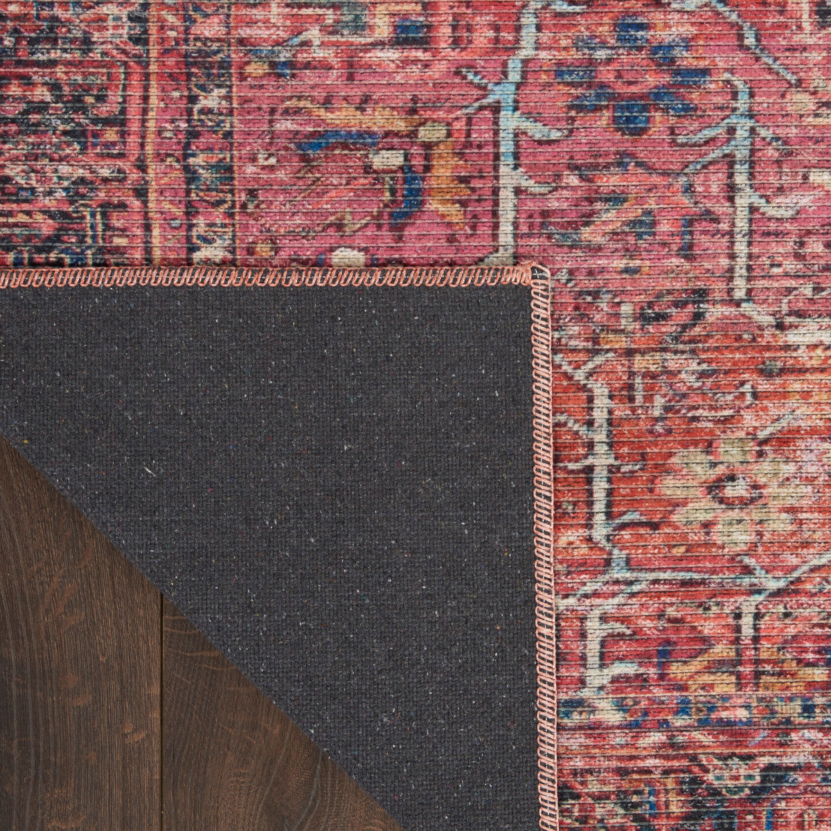 Nourison New Concept Brick Machine Washable Rug - Corner