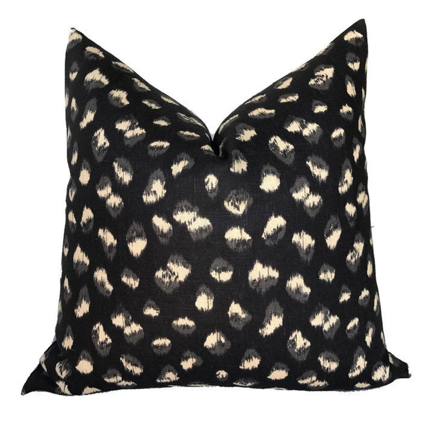 Feline Pillow in Black