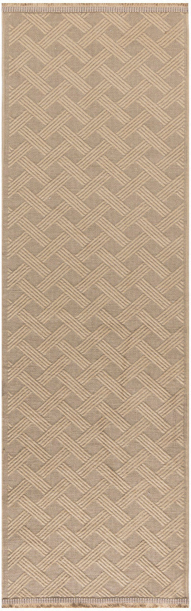 Nourison Jute Loom Woven Natural Machine Washable Rug - 2' x 6'