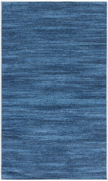 Nourison Blue Machine Washable Rug - 3' x 5'