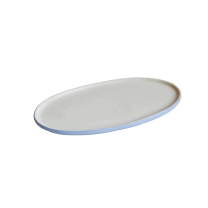 Handmade Porcelain Oval Serving Platter