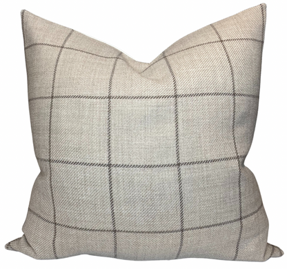 Bancroft Wool Pillow in Malt Brown