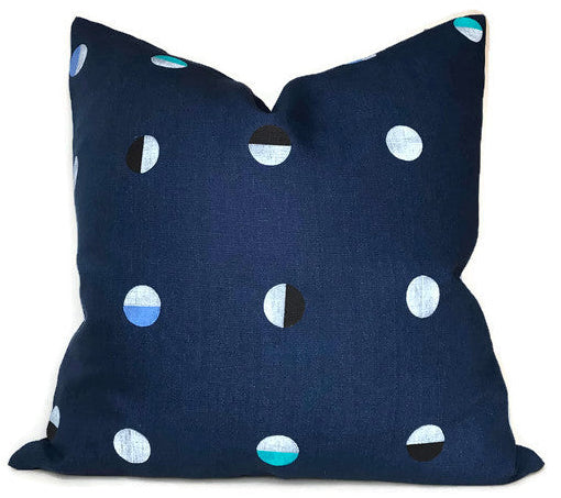 Joshua Tree Pillow in Indigo Moons Blue
