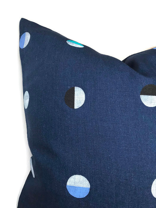 Joshua Tree Pillow in Indigo Moons Blue