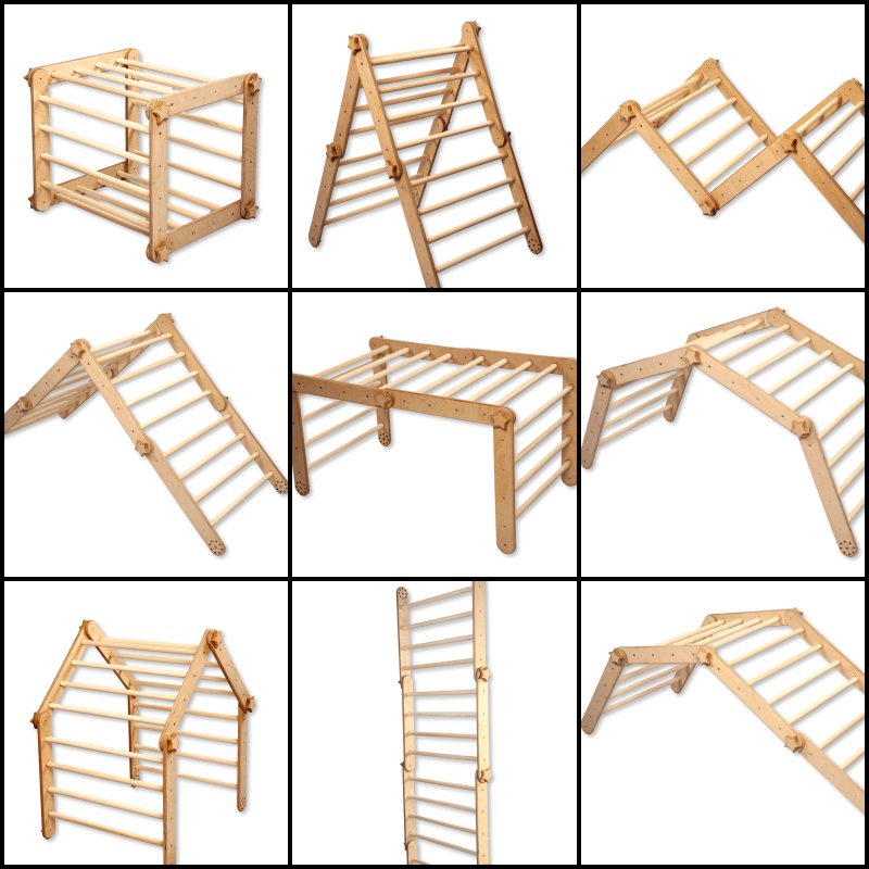 Montessori 6 Piece Climbing Set