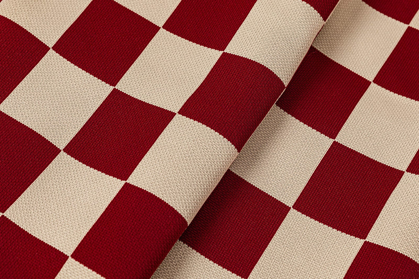 Red Checker Dog Bed