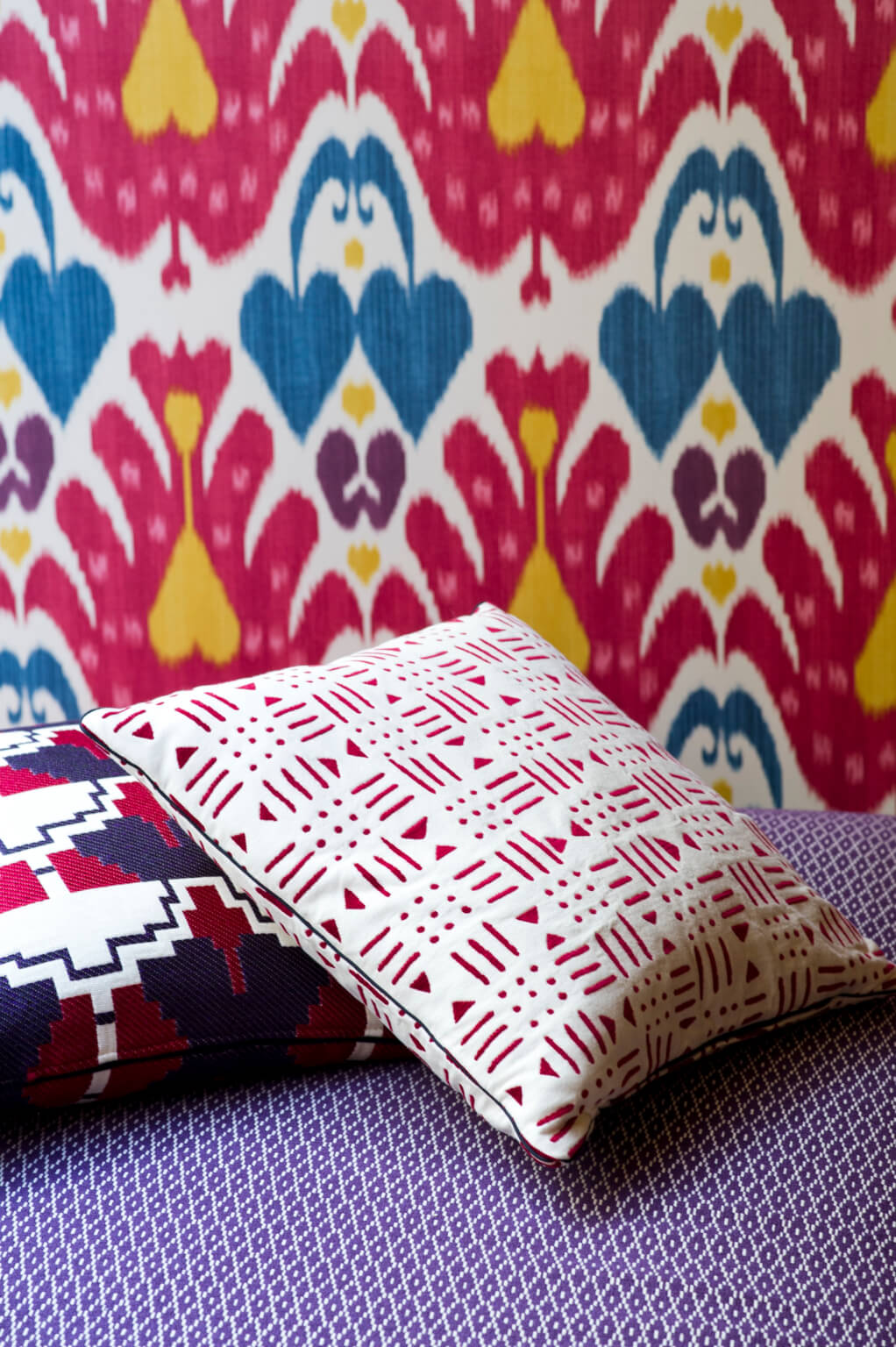 Bamako Pillow in Graseille