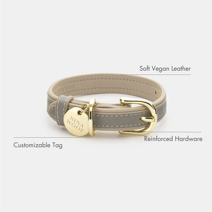 Vegan Leather Collar - London