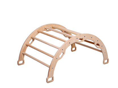 Medium Montessori Climbing Arch/Rocker w/ Pillow & Ramp Set