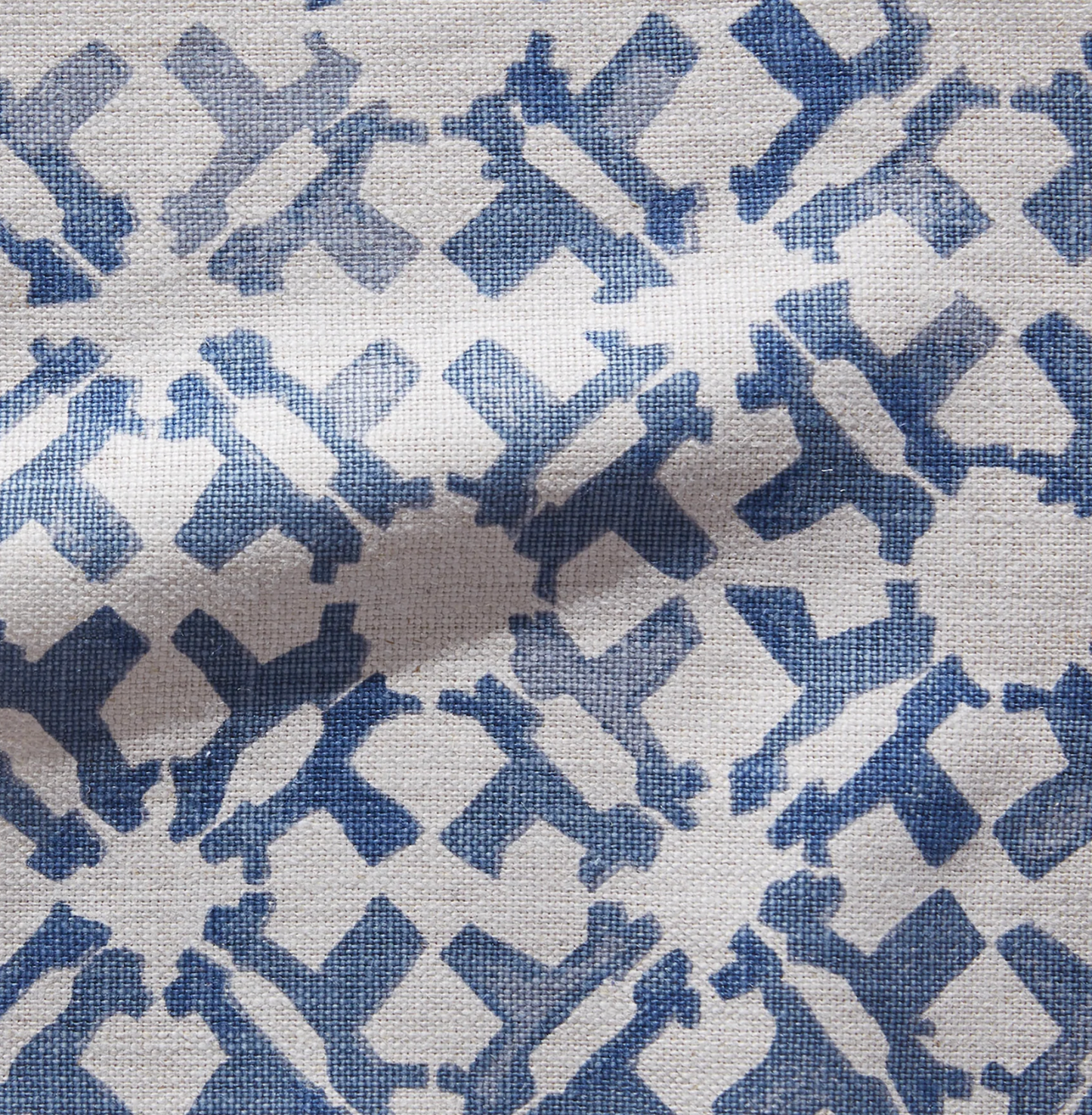Orcha Pillow in Indigo Blue