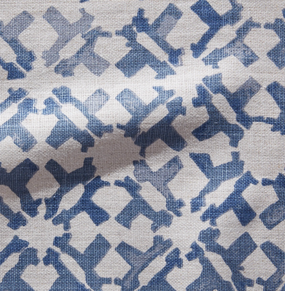 Orcha Pillow in Indigo Blue
