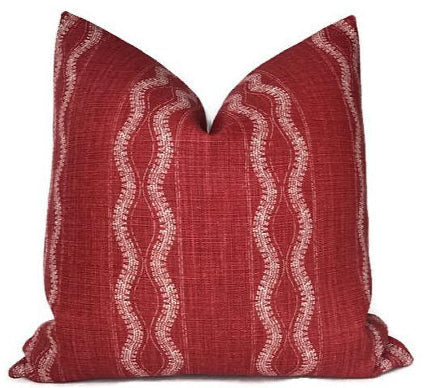 Zanzibar Pillow in Red