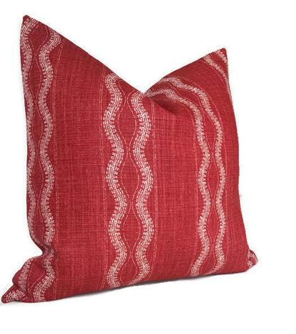Zanzibar Pillow in Red