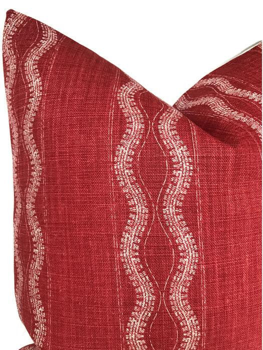 Zanzibar Pillow in Red