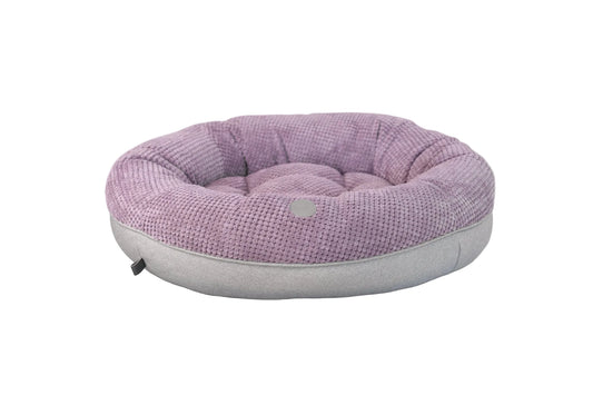 Light Pink Donut Pet Bed