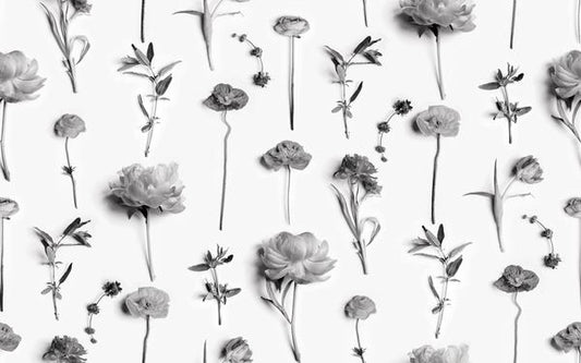 Fresh to Death Wallpaper, small pattern, black and white