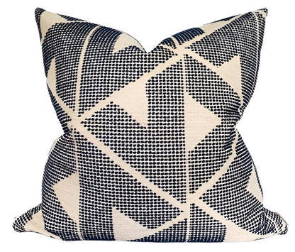 Sierra Pillow in Indigo Blue