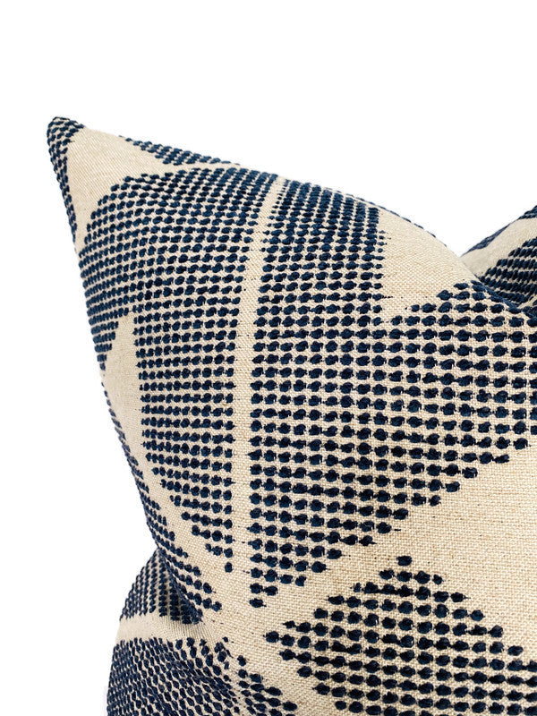 Sierra Pillow in Indigo Blue