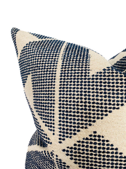 Sierra Pillow in Indigo Blue
