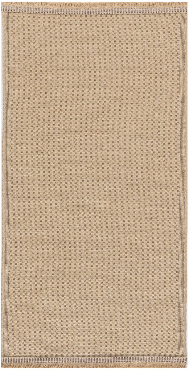 Nourison Jute Loom Woven Natural Machine Washable Rug - 2' x 4'