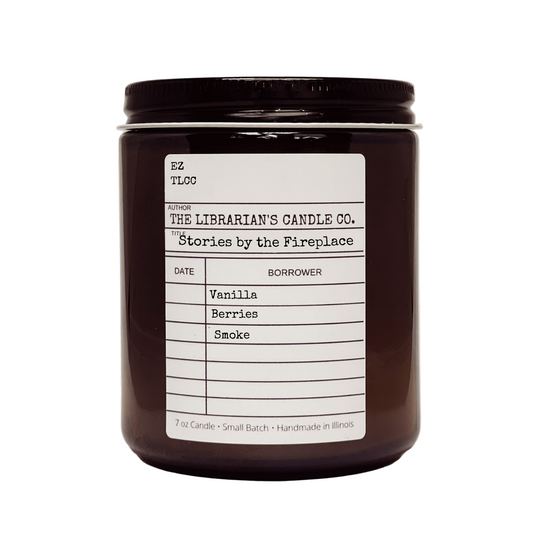 Stories by the Fireplace Candle