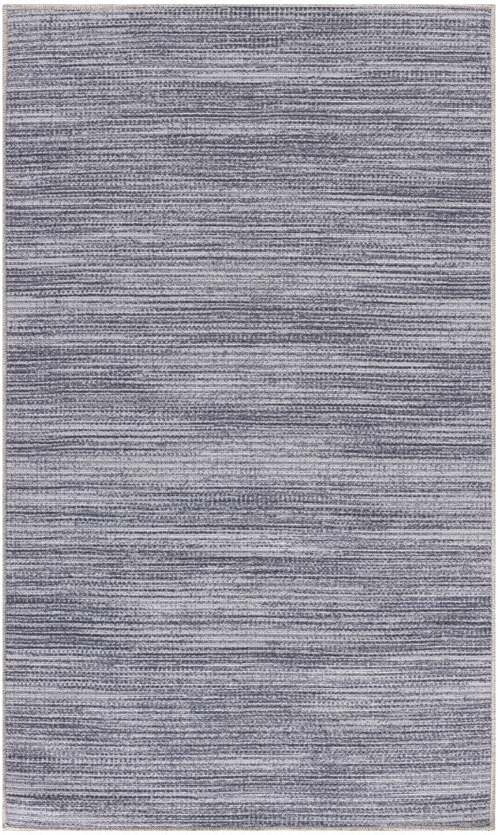 Nourison Grey Machine Washable Rug - 3' x 5'