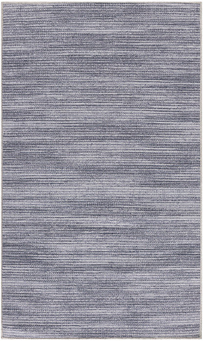 Nourison Grey Machine Washable Rug - 3' x 5'