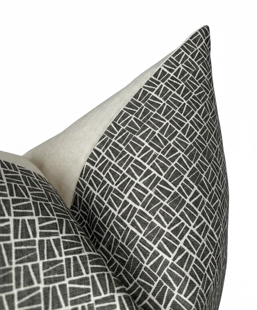 Camber Pillow in Charcoal