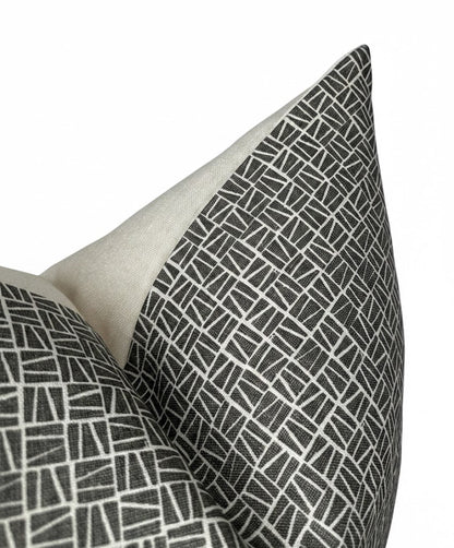 Camber Pillow in Charcoal
