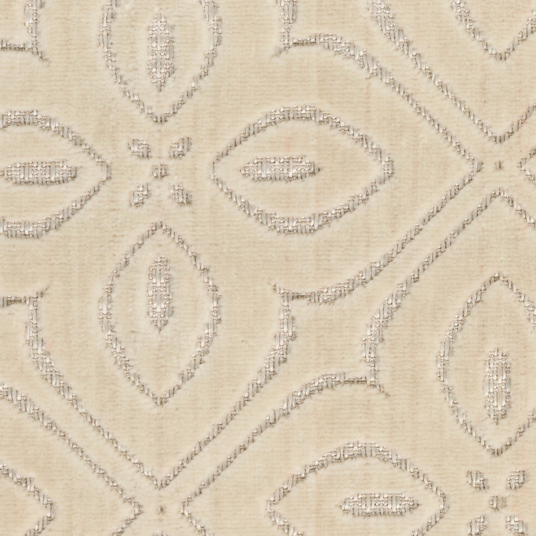 Nourison Charm Ivory Pet Friendly Machine Washable Rug - Swatch