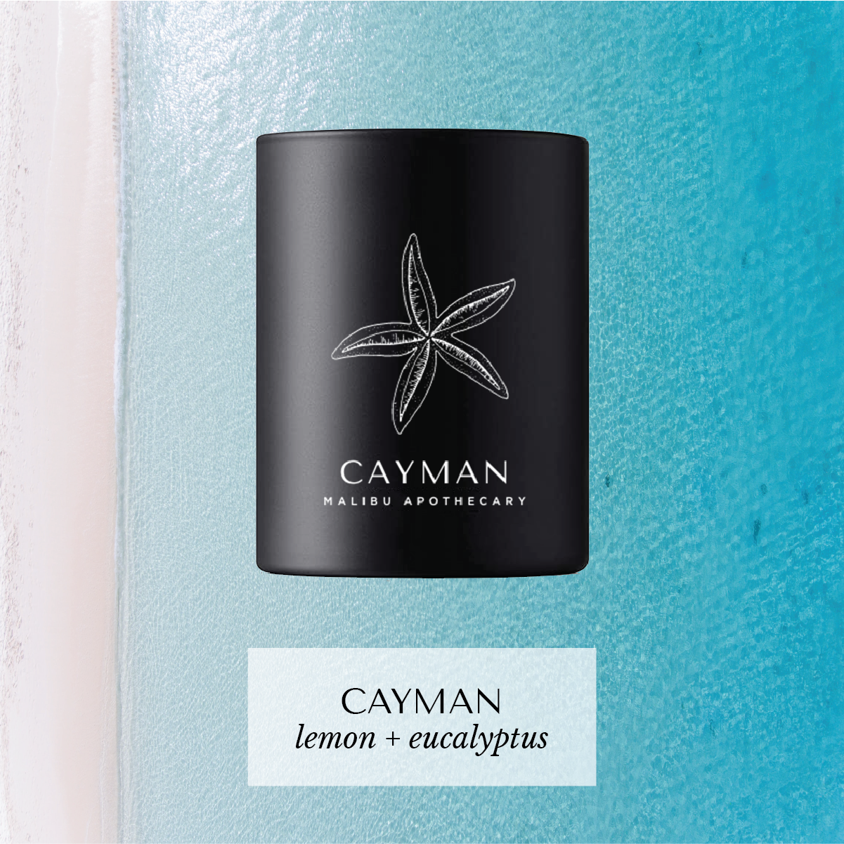 Matte Black Votive Candle