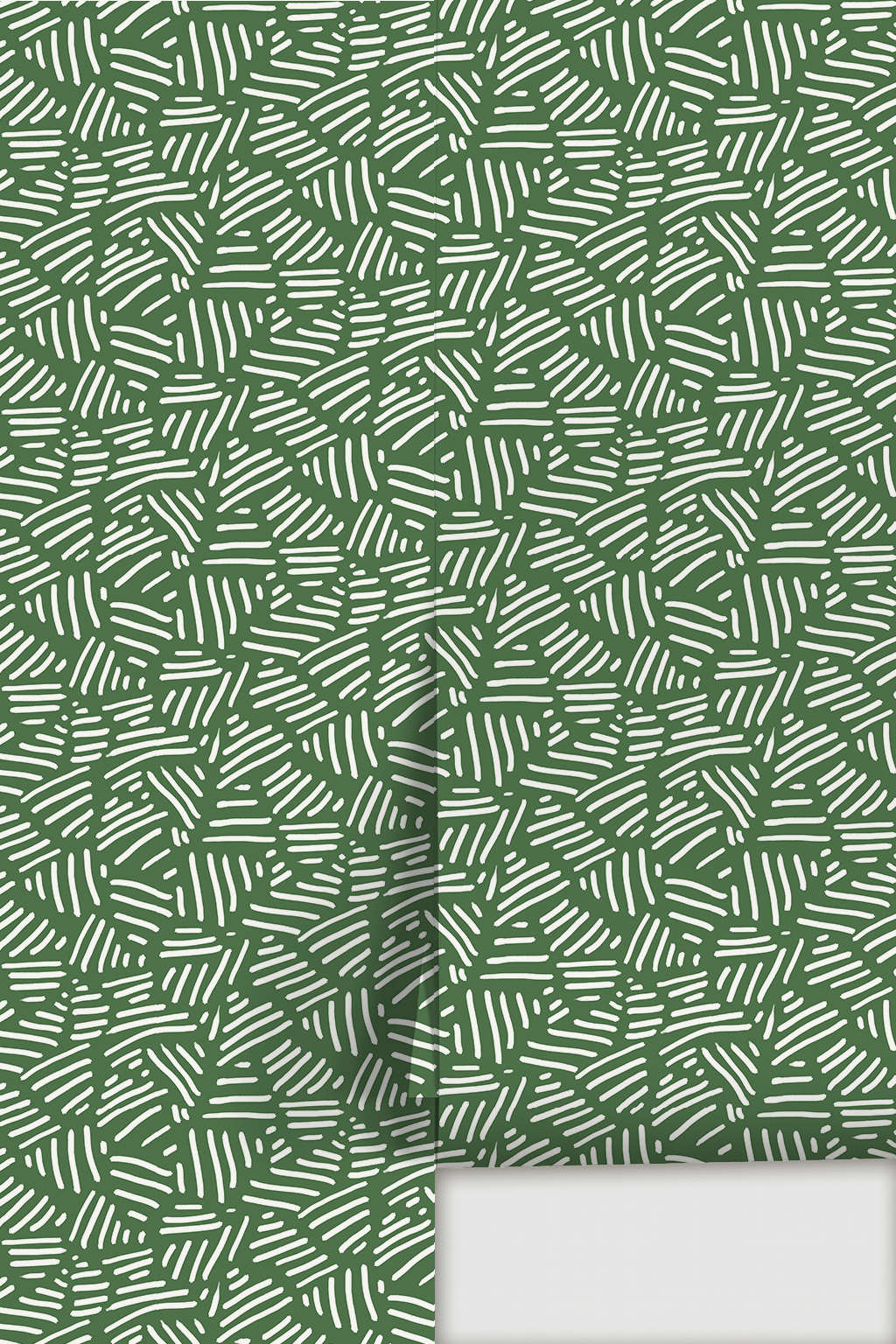 Simple Stripes Wallpaper, green