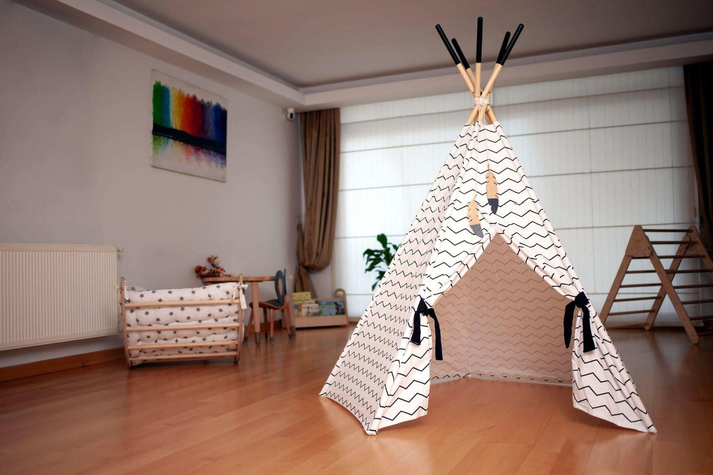 XL Teepee Tent & Play Mat Set