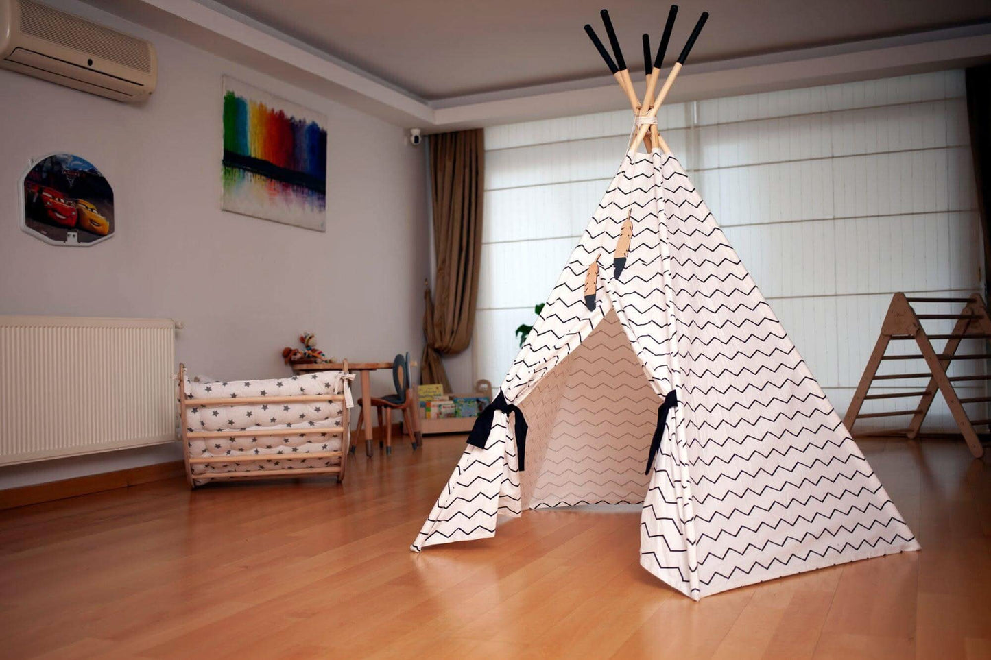 XL Teepee Tent & Play Mat Set