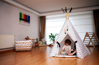 XL Teepee Tent & Play Mat Set