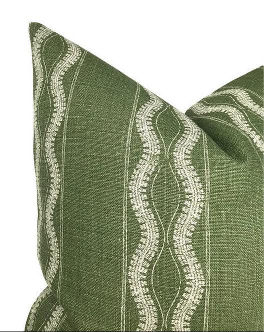 Zanzibar Pillow in Green