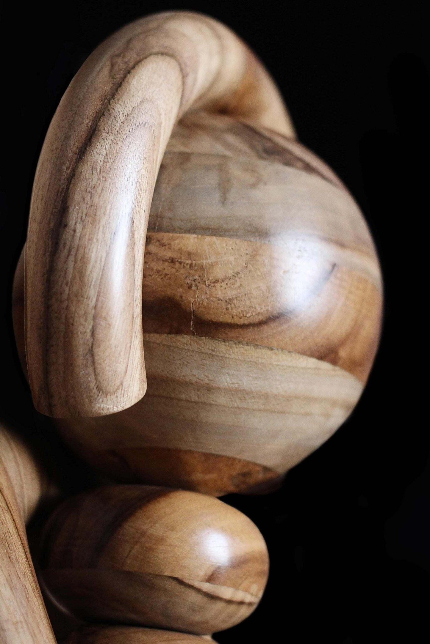 EARTH Totem - Wooden Sculpture