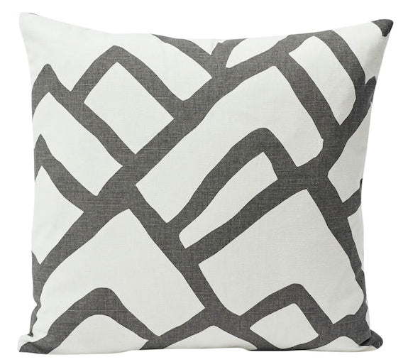 Zimba Pillow in Charcoal