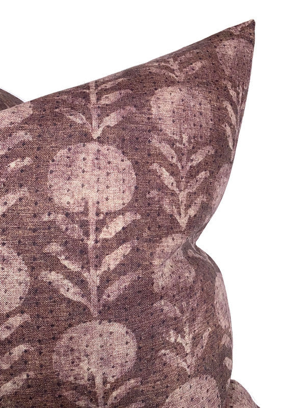 Zinnia Pillow in Berry